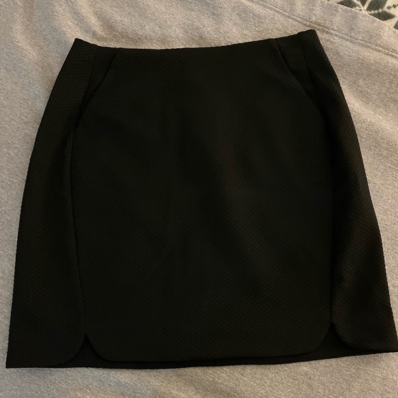 Lauren Conrad Textured High Waist Mini Skirt sz 10 - Picture 2 of 4